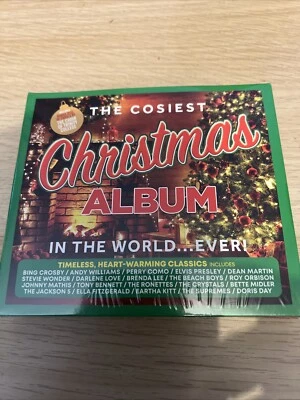 The Cosiest Christmas Album in the World... Ever! CD NEW SEALED 4 Disc 2021 - Image 1 of 2