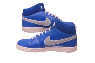 Nike Backboard II Mid Men's Signal Blue Grey White 487656-400 Sneaker Size 11 - Image 1 of 4