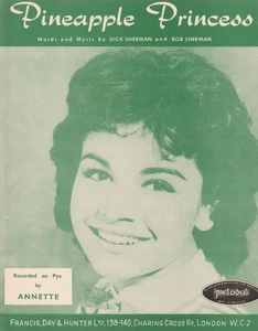 Original UK Noten - Annette - Pineapple Princess - 1960 - Near Mint Cond - Bild 1 von 3