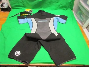 Sea Doo BRP Shorty Wetsuit Women's Size 5/6 4-way Stretch Stash Pocket New NWT - Picture 1 of 9
