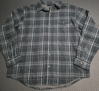 Camisa Wolverine Para Hombres Aislada Franela Cuadros XL Manga Larga Abotonada Foto 1 de 4