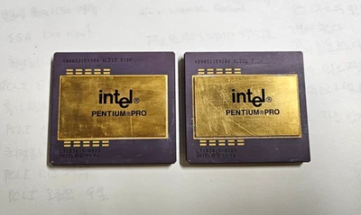 INTEL PENTIUM PRO KB80521EX200 512K SL22Z 200MHZ CPU PROCESSOR LOT 2 - Image 1 of 4