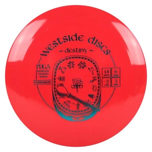 Westside Disc Golf Tournament Destiny Distance Driver 14/6/-2/3 - Picture 1 of 5