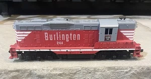 Burlington Route DC powered locomotive #244 HO scale - Picture 1 of 7