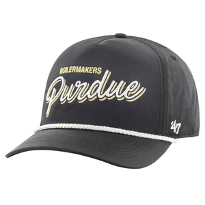 Men's '47 Black Purdue Boilermakers Fairway Hitch Adjustable Hat - Picture 1 of 3