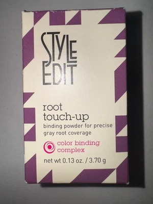 STYLE EDIT RAÍZ RETOQUE ENCUADERNACIÓN POLVO GRIS COBERTURA MARRÓN CLARO MEDIO 0,13 OZ Foto 1 de 2