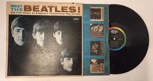 The Beatles, Meet The Beatles! Capitol Hi Fidelity LP T-2047 Recorded in England - Picture 1 of 12