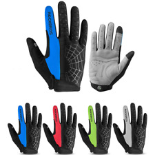 Full Finger Cycling Gloves Anti Slip MTB Road Bike Touch Screen Gloves for Men