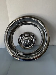 (4)ORIGINAL GM LICENSED CMD CENTER CAPS(4)15x8 BEAUTY RINGS FOR RALLY WHEELS,7'' - Picture 1 of 5