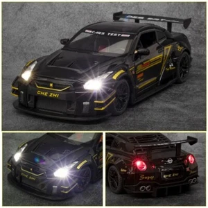 1:32 Nissan Skyline Ares GTR R35 Diecast Toy Vehicle Light Car Free Shipping New - Picture 1 of 9