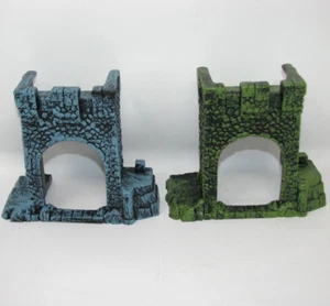 Battleground Crossbows & Catapults Tower Game Parts Green Blue - Picture 1 of 3