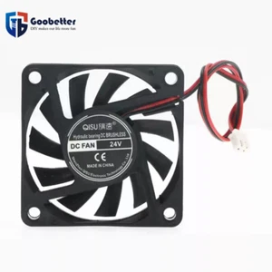 6010 3.5V/5V/9V/12V/18V/24V Cooling Fan for GPU and 3D Printer Heat Dissipation - Picture 1 of 5