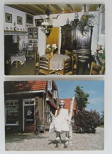 De Witte Wieven Bakkerij Postel ZWIEP 2x Postkarte Thema Bäckerei und Berufe - Picture 1 of 2