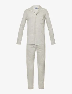 Pigiama Polo Ralph Lauren set regalo manica lunga top e fondo prezzo consigliato £ 175 con scatola regalo - Foto 1 di 4
