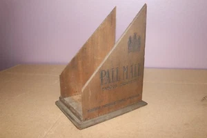 Antique Vintage Pall Mall Herbert Tareyton Cigarettes Wood Store Display Sign - Picture 1 of 12
