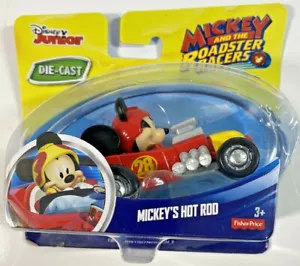Disney Junior Mickey And The Roadster Racers Mickey's Hot Rod Diecast Race Car - Picture 1 of 8
