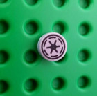 LEGO Star Wars Galactic Republic Logo 1x1  Minifigure Round Tile PRINTED Space