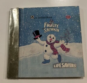 Vintage 1992 Mini Little Little Golden Books FROSTY THE SNOWMAN ~ Lebensretter - Bild 1 von 6