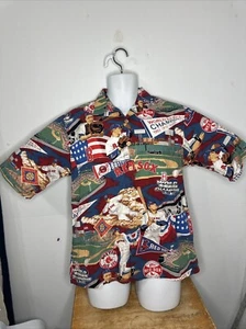 Reyn Spooner 2004 Boston Red Sox World Series Champions Hawaiian Shirt Medium  - Picture 1 of 24