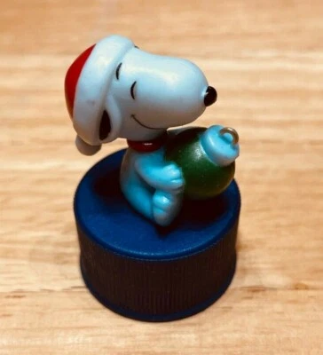 Snoopy Pepsi Bottle Cap Japan Peanuts - Weihnachten - Snoopy mit Christbaumkugel - Bild 1 von 3