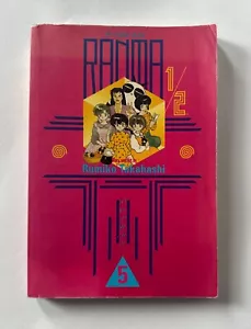 RANMA 1/2 Vol 5 Rumiko Takahashi 1995 (5°) Viz Media Manga Trade Paperback TPB - Foto 1 di 12