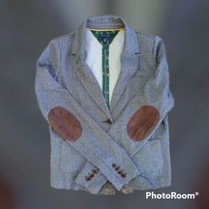 Tommy Hilfiger Womens Sz Medium Blazer Jacket 100% Cotton 