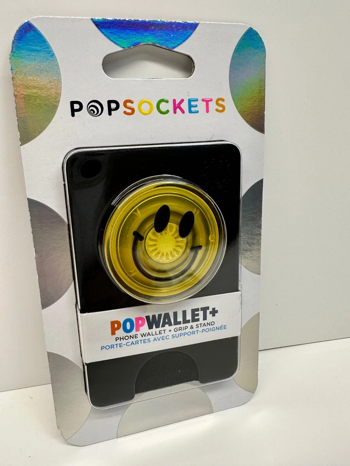 PopSockets PopWallet con PopGrip agarre y soporte para teléfono celular auténtico🔥 Foto 1 de 1