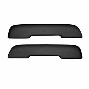1968 1969 1970 1971 1972 CHEVELLE ARMREST PADS BLACK EL CAMINO - Picture 1 of 1