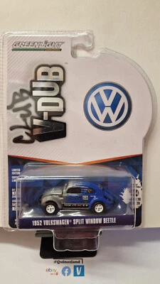 Greenlight Club serie V-Dub 20 metallo grezzo Chase 1952 Volkswagen split (NG26) - Immagine 1 di 4