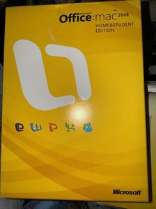Microsoft Office 2008 Home & Student Edition for Mac w/ 3 Product Keys - Picture 1 of 4