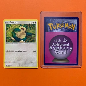 Snorlax Rare 50/68 - Near Mint - Sun Moon Hidden Fates - Pokemon Card TCG - NM - Picture 1 of 5
