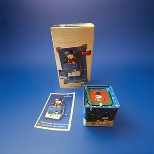 Hallmark Keepsake Ornament “Pop! Goes The Snowman” 2003 With Box, Works - Imagen 1 de 2