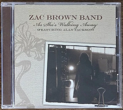 Zac Brown Band w Alan Jackson As She's Walking Away 2-Track CD Single GREAT Cond - Image 1 of 3
