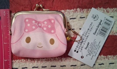 Chaveiro Sanrio My Melody bolsa moeda - Novo com etiquetas - Imagem 1 de 3