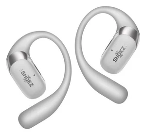 SHOKZ OpenFit 2+ Open-Ear Bluetooth Kopfhörer kabellos 11 h Laufzeit IP55  Grau - Bild 1 von 5
