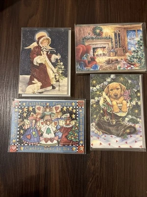Leanin’ Tree Christmas Cards *Lot of 4 Boxes* 48 Cards. 4 Designs - Image 1 of 4