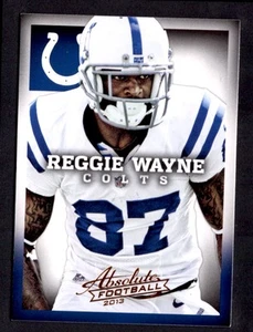 2013 Panini Absolute Reggie Wayne Indianapolis Colts #44 - Picture 1 of 2