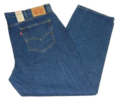 Pantalones de mezclilla para hombre Levi's NUEVOS 550 relajados cónicos etiqueta y talla medida 42x30 Foto 1 de 4