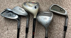 Dunlop, king snake, RDM stainless & iron set. Good Condition For Their Age - Picture 1 of 4