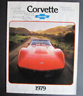 Chevrolet CORVETTE catalogue dépliant 1979