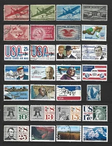 United States .. Collection of Airmail issues , used .. 15229 - Picture 1 of 1