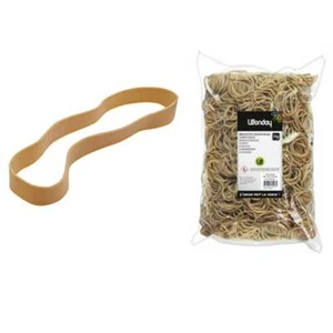 1 Kilo Gummibänder Gummiband Gummiringe im Beutel natur Großpackung Auswahl - Bild 1 von 1