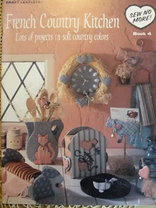 Leisure Arts French County Kitchen Book 4 - Leaflet #121093 - Great Condition - Picture 1 of 2