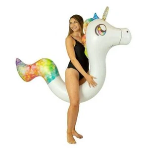 Pool Candy Ride-On Unicorn Inflatable Swimming Float Noodle by PoolCandy - Picture 1 of 3