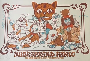 Widespread Panic TEST 2016 Philadelphia by Jermaine Rogers DOODLED. - Picture 1 of 4