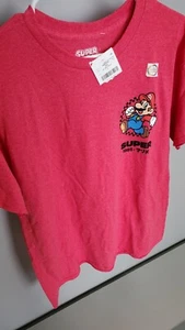 Neu mit Etikett Nintendo Super Mario 1985 T-Shirt Herren Gr. L rot #10065 - Bild 1 von 4