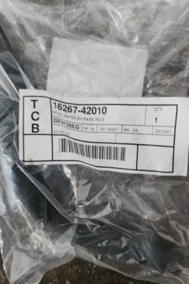 87-92 MK3 TOYOTA SUPRA 7MGTE ENGINE COOLANT HOSE 16297-42010 GENUINE TOYOTA - Image 1 of 2