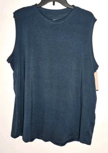 Nike One Dri Fit Womens Tank Top size L (XL) blue FN2811-478 New! - Picture 1 of 8
