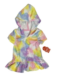 wonder nation Size 12 Months baby Girls coverup swimsuit dress Outfit hoodie new - Picture 1 of 10
