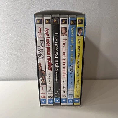 How I Met Your Mother : Seasons 1-6 (1,2,3,4,5,6)  18 DVDs  - Image 1 of 4